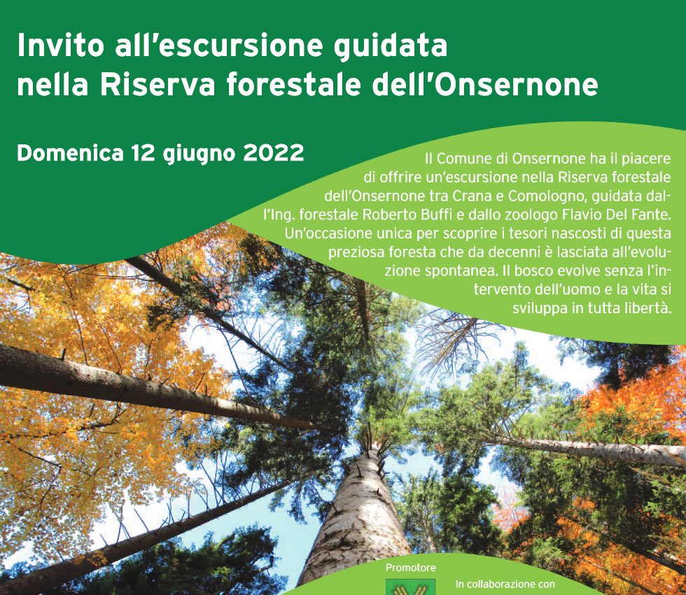 Escursione guidata Riserva forestale dell’Onsernone