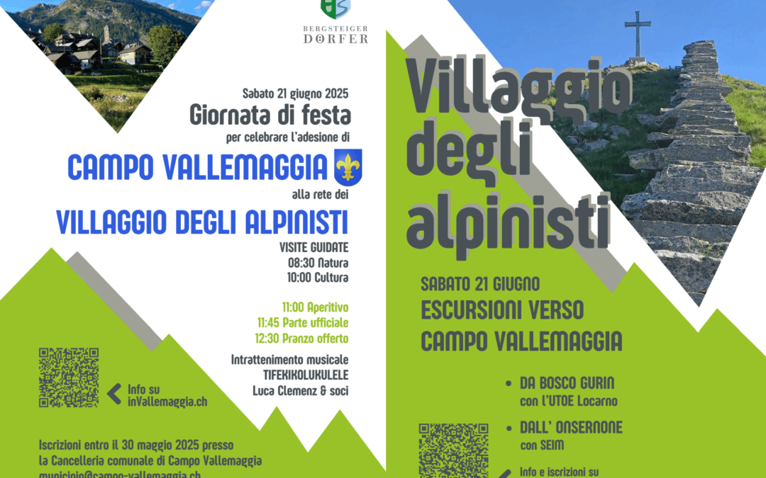 Aperte le iscrizioni per la passeggiata alla festa “Villaggio degli alpinisti”